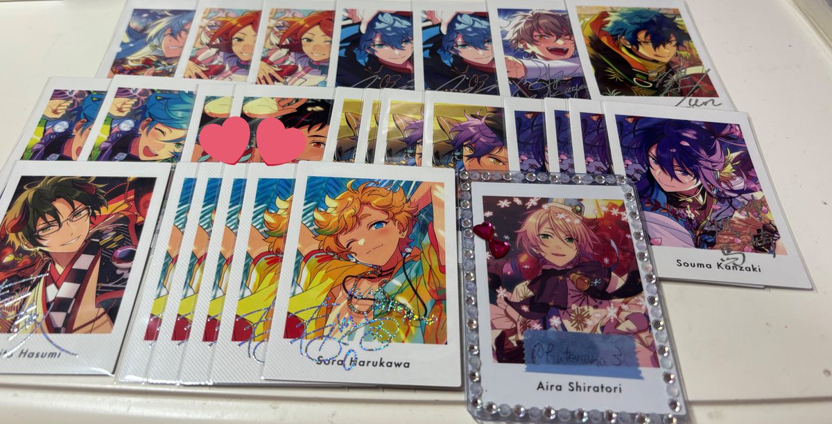 【交換】あんスタ ぱしゃっつ Extra 笑門来福 

譲 渉 ゆうた 泉 晃牙 ジュン 奏汰 アドニス 颯馬 敬人 宙

求 忍、藍良

郵送希望
検索からでもお気軽にお声掛けください。