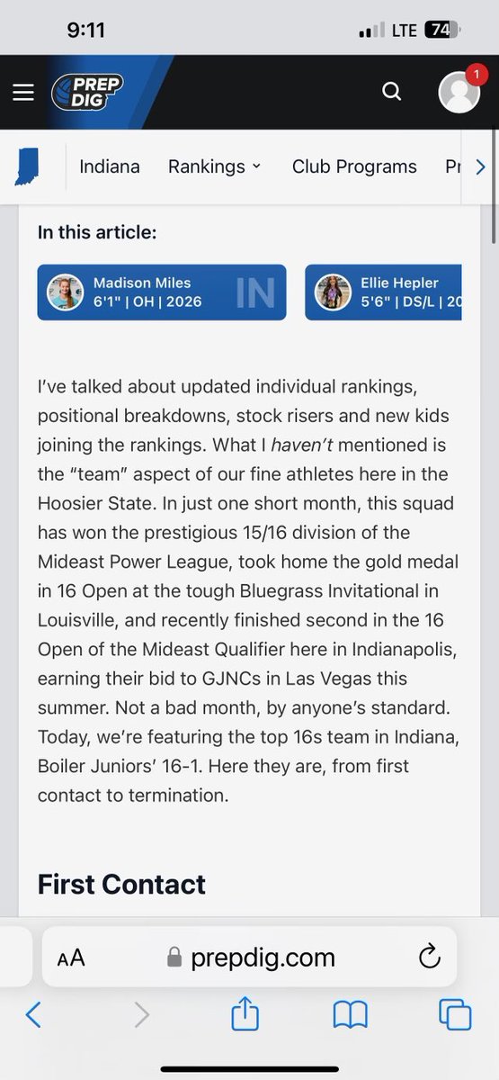 Thank you Prep Dig for the write up! 
<a href="/PrepDigIN/">Prep Dig Indiana</a> <a href="/BoilerJuniorsVB/">The Academy Boiler Juniors</a>