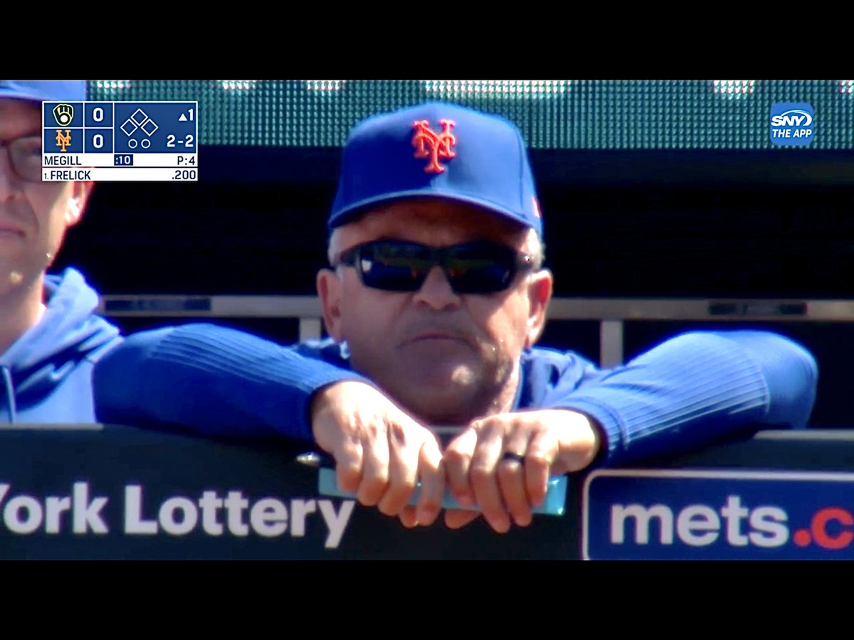 Look who’s managing the @Mets today? Gibby! He takes over for Carlos Mendoza due to the 1 game suspension handed out to the new Mets skipper today. Good luck Gibby - get us our first W today!