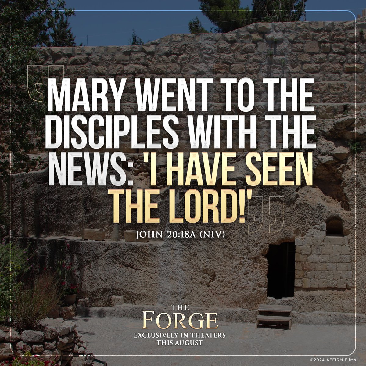 He is Risen! Happy Easter from THE FORGE.