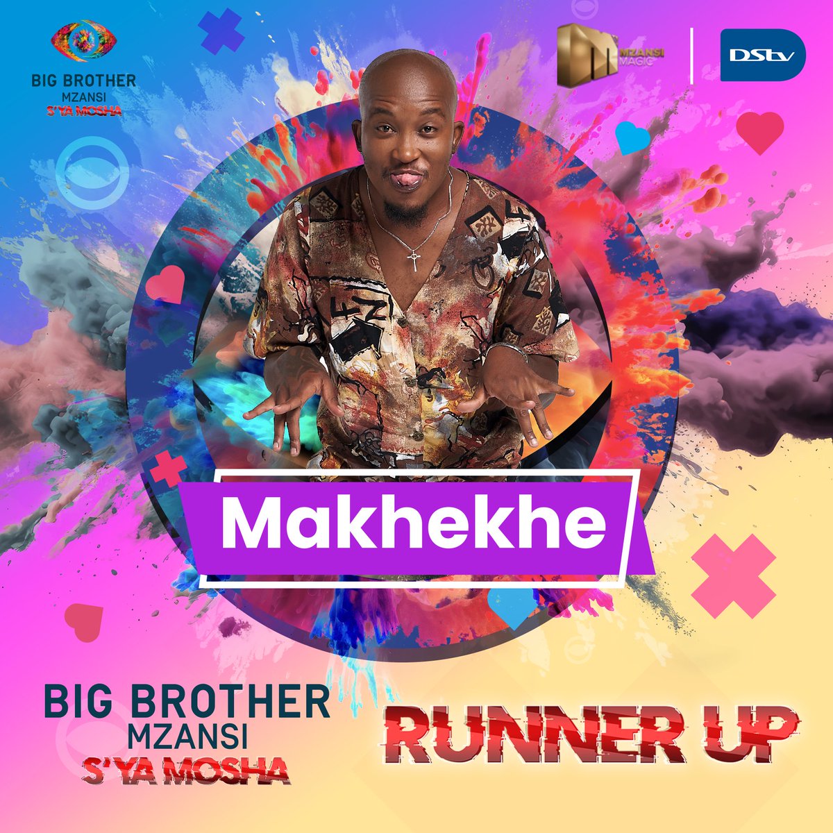 It's a gweng for cakes Makhekhs as he is the runner-up for the season. What an interesting game Makhekhe has had🔥. Click here ➡️ tinyurl.com/5y6abzhb see his #BBMzansi journey.