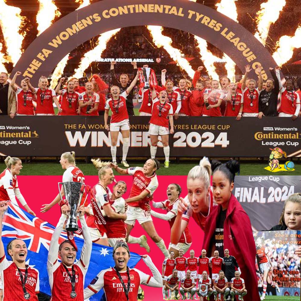 congratulation 🐺👸
for my Friends arsenal fans und Tem plyers 👩
#ARSENALWOMEN
champions of England #ContiCup 
Greeting from the wolves 💚❤️
wolves Greeting 👸
🐺🐺 GUNNERS GUNNERS GUNNERS 🐺🐺