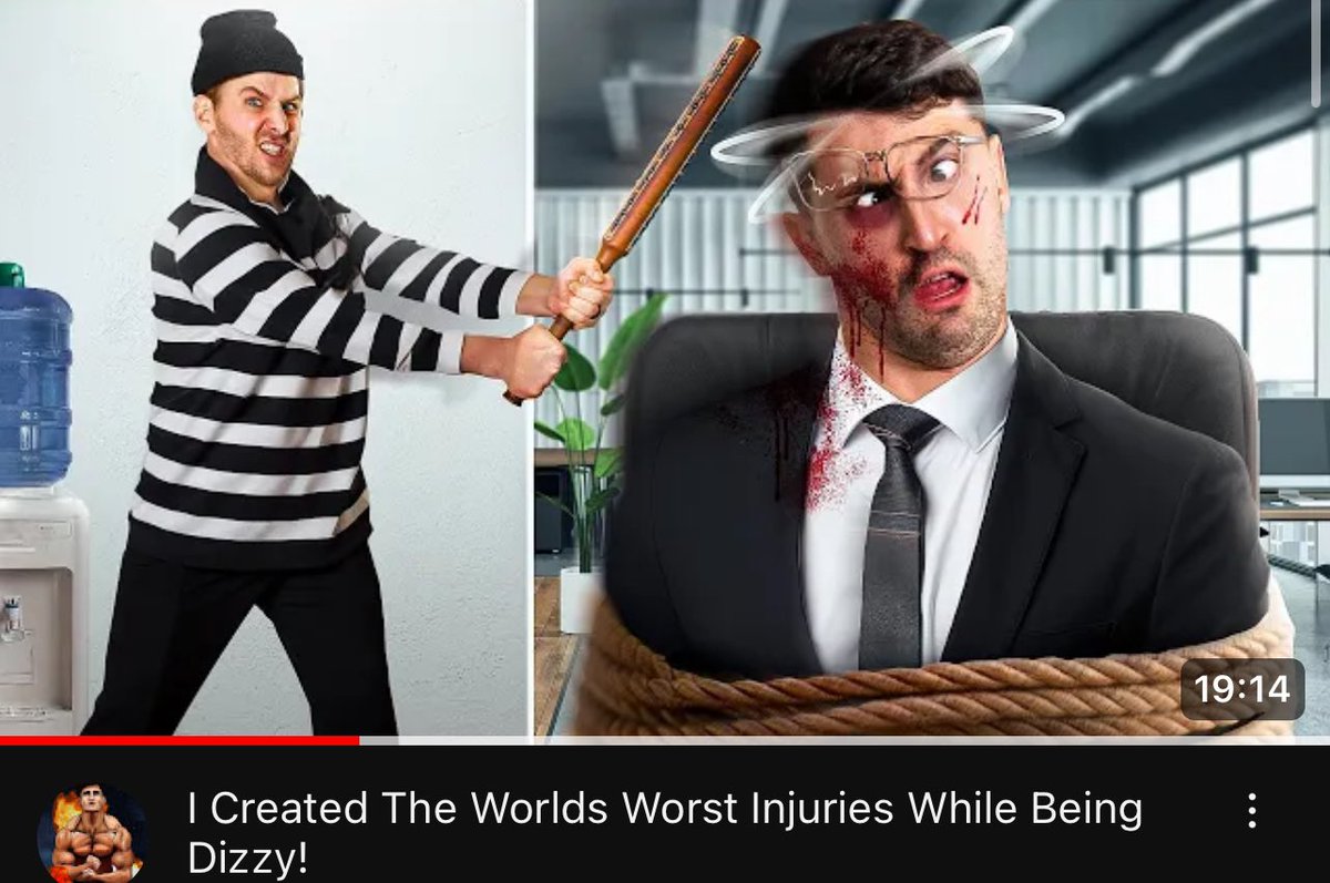 houstonjones26's tweet photo. NEW VIDEO! Watch me find out if being dizzy has any effect on pain!
➡️ https://t.co/VmIY5FW3am https://t.co/zSAcbDTYCH