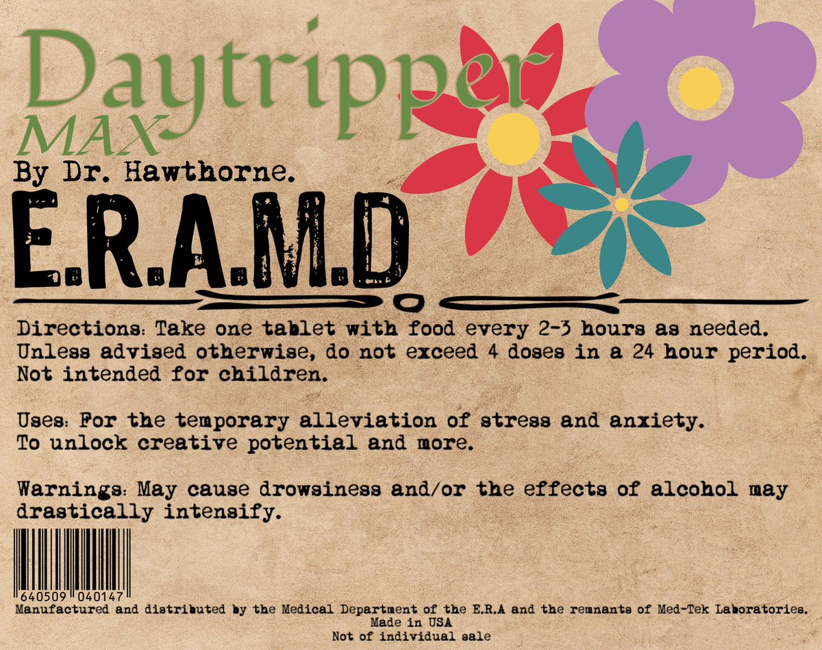 Don’t settle for your standard run of the mill Daytripper, get Daytripper MAX by Dr. Hawthorne to unlock your full potential.