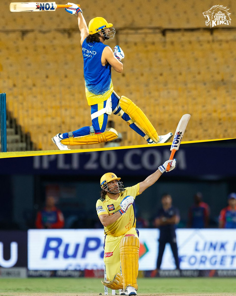 The Process to Perfection! 🥳💥

#DCvCSK #WhistlePodu #Yellove 🦁💛