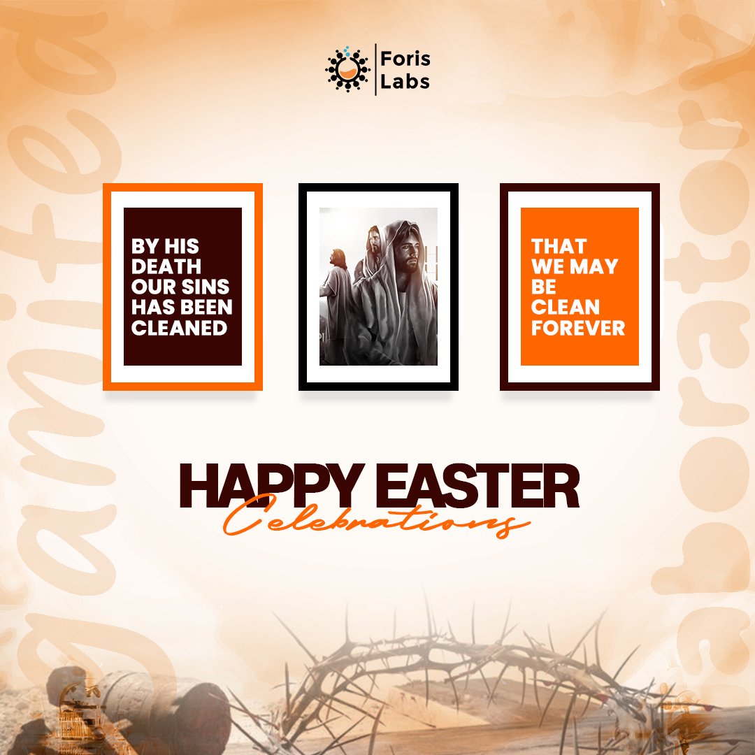 He died so that we may live!

Happy Easter Friends 

#easter 
#forislabs 
#eastercelebration 
#easterflyer
