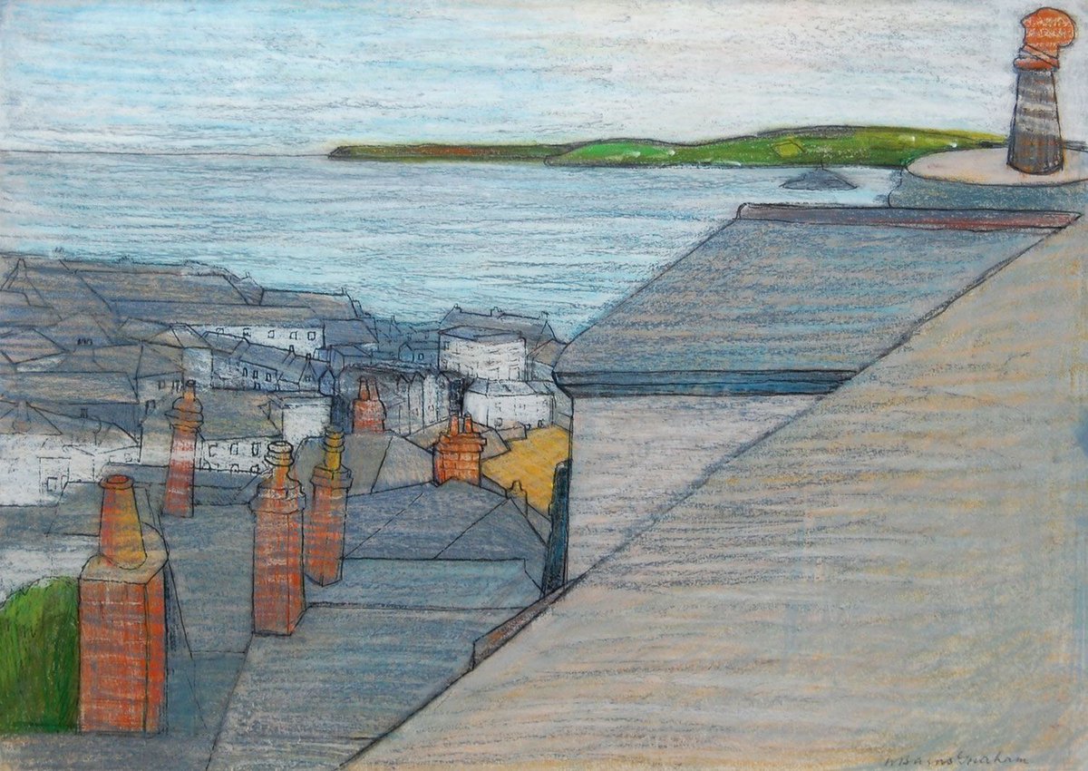 NOW OPEN - @belgravestives is their annual 'St Ives and Modern British' show, featuring works by a wide-range of artists, many of them friends of WBG. Among these many wonderful things is WBG's 1990 view of St Ives. Check their website for full details - buff.ly/3PIKIPR