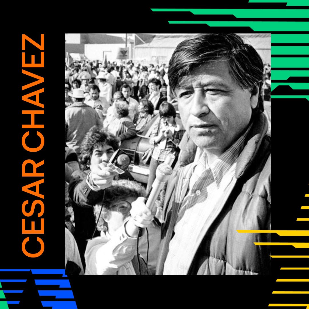 “Real education should consist of drawing the goodness and the best out of our own students. What better books can there be than the book of humanity?” - Cesar Chavez Today we honor a true civil rights icon who fought for justice and labor rights of all Americans #CesarChavezDay