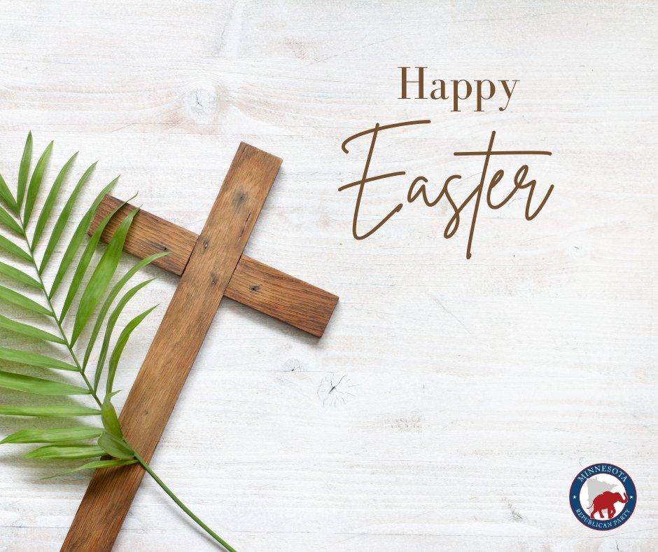 Chairman Hann & the Republican Party of Minnesota wishes you & your family a blessed, very happy Easter!