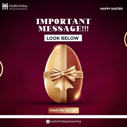 mybirthdayp_ng's tweet photo. Easter blessings to you and yours! May this day be a reminder of new beginnings, fresh starts, and the beauty of springtime.
Wishing you joy, peace, and an abundance of happiness on this special day.
Happy Easter! π£πΈ #EasterJoy #Celebration #NewBeginnings #SpringtimeBliss https://t.co/i8h8FXz0qt