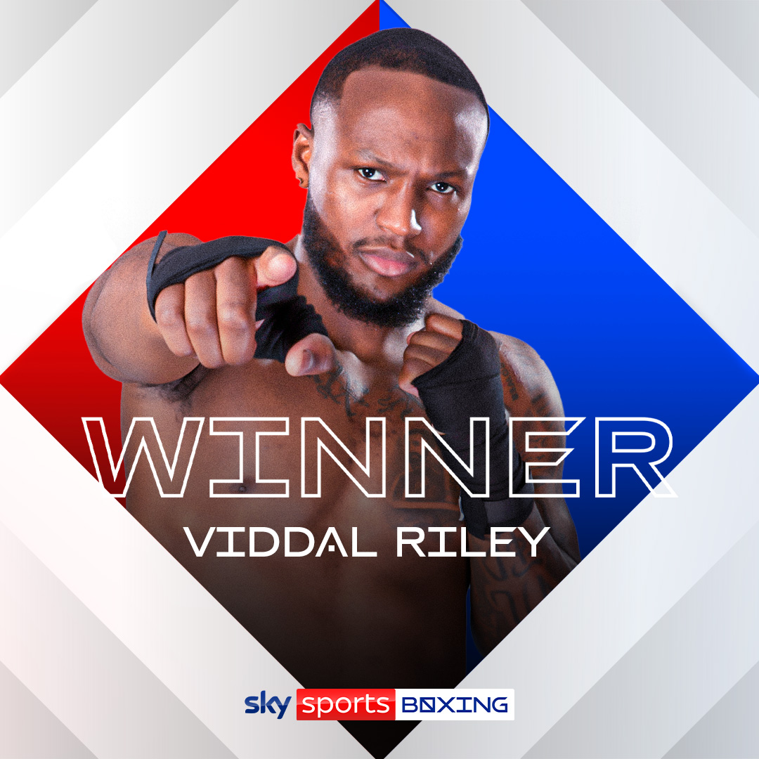 SkySportsBoxing's tweet photo. 𝐀𝐍𝐃 𝐒𝐓𝐈𝐋𝐋! 🏆

𝙏𝙃𝙀 𝙍𝙀𝘼𝙇𝙀𝙎𝙏  Viddal Riley BEATS Mikael Lawal via unanimous decision 🙌 https://t.co/eKJjRwoKHG