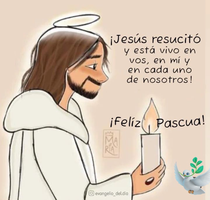 FELICES PASCUAS DE RESURRECCIÓN 🔥