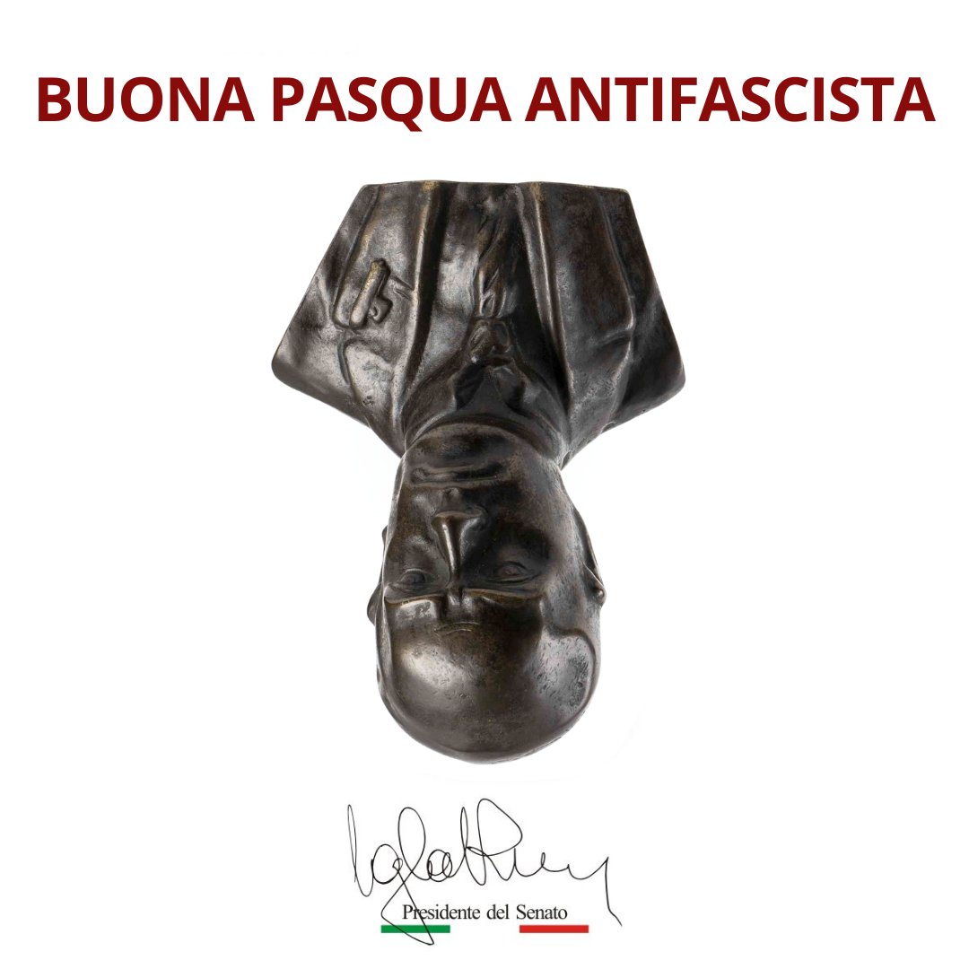 Grazie Presidente @Ignazio_LaRussa.

Con gli omaggi di tutti gli Italiani Resistenti.

#CantiereX #MatriceResistente #VivalItaliaAntifascista #CLN2024
