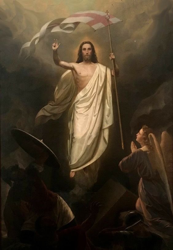 jesecaaaa's tweet photo. Christus Resurréxit!
Resurréxit, vere! Alleluia!

Christ is risen!
He is risen, indeed! Alleluia!

“He said to them, “Do not be amazed! You seek Jesus of Nazareth, the crucified. He has been raised; he is not here. Behold, the place where they laid him.’”
Mark 16:6 https://t.co/gN5GpmV2qD