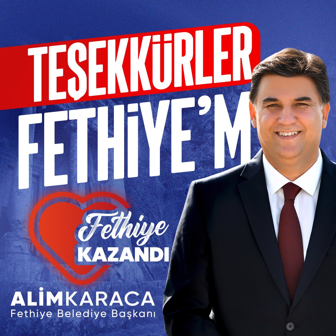 alimkaraca48's tweet photo. TEŞEKKÜRLER FETHİYE’M♥️ https://t.co/NTkVVY4w3O