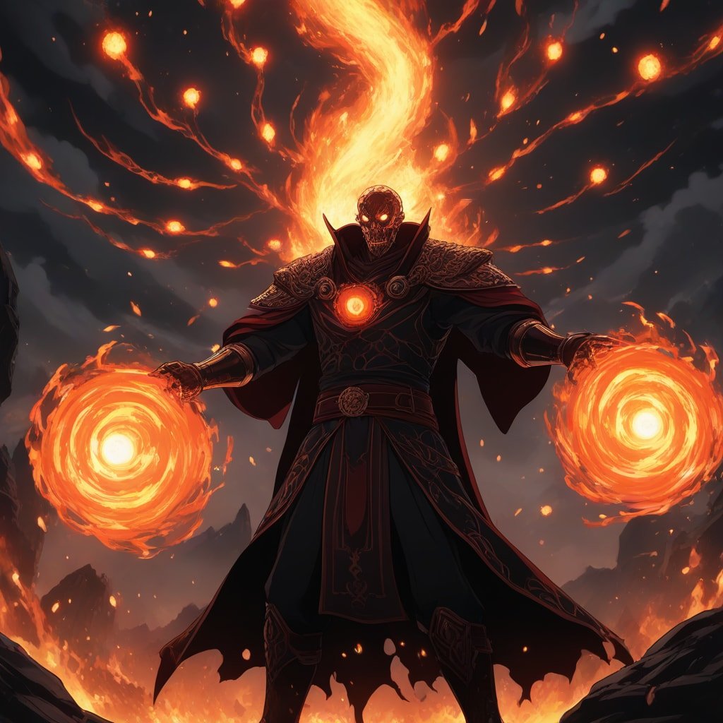 neco_eth's tweet photo. Sorcerer hydra conjuring fireballs. @well3official #WELL3 $WELL https://t.co/TJzenWIQeV