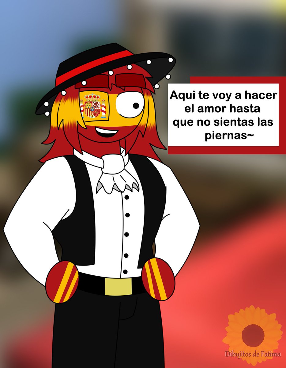 DibujitosFatima's tweet photo. Bueno... tal vez sea un lugar raro pero, mientras esté cómodos creo que no hay problema xd. España todo un loquillo 🌻✨
#countryhumans
#countryhumansespaña
#countryhumansazteca https://t.co/WDoiXEU403