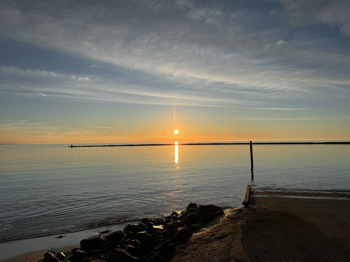 👌🏻prachtig op de Brouwersdam gisterenavond aan de kant van Ouddorp.