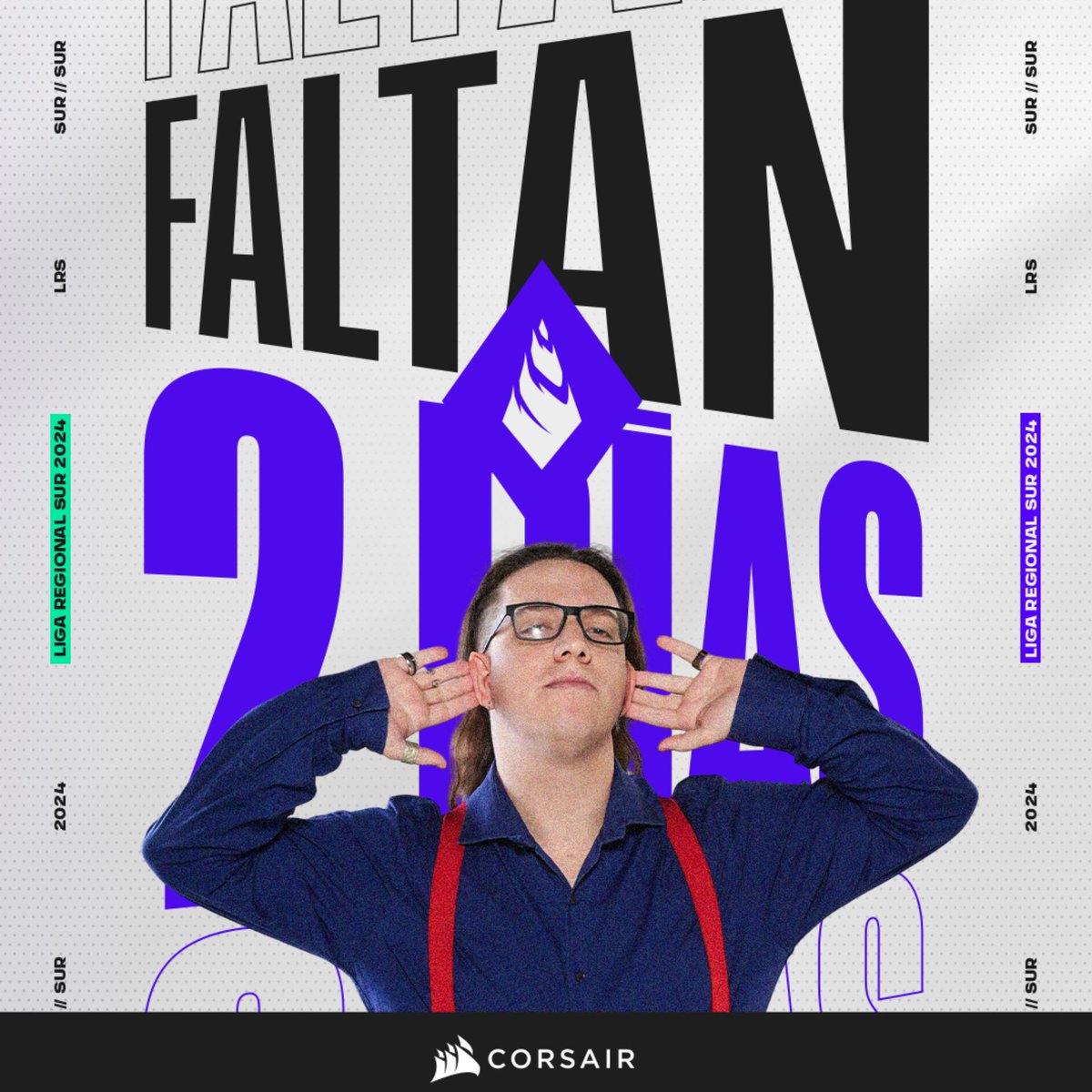 FALTAN 2 DÍAS PARA LA #LRS🏆

PD: ¡Feliz Pascua! 😁👍
📆2 de abril | ⏰18HS 🇦🇷🇨🇱 /16HS🇵🇪
💻 Twitch - LVPSur | YouTube- LVPLas