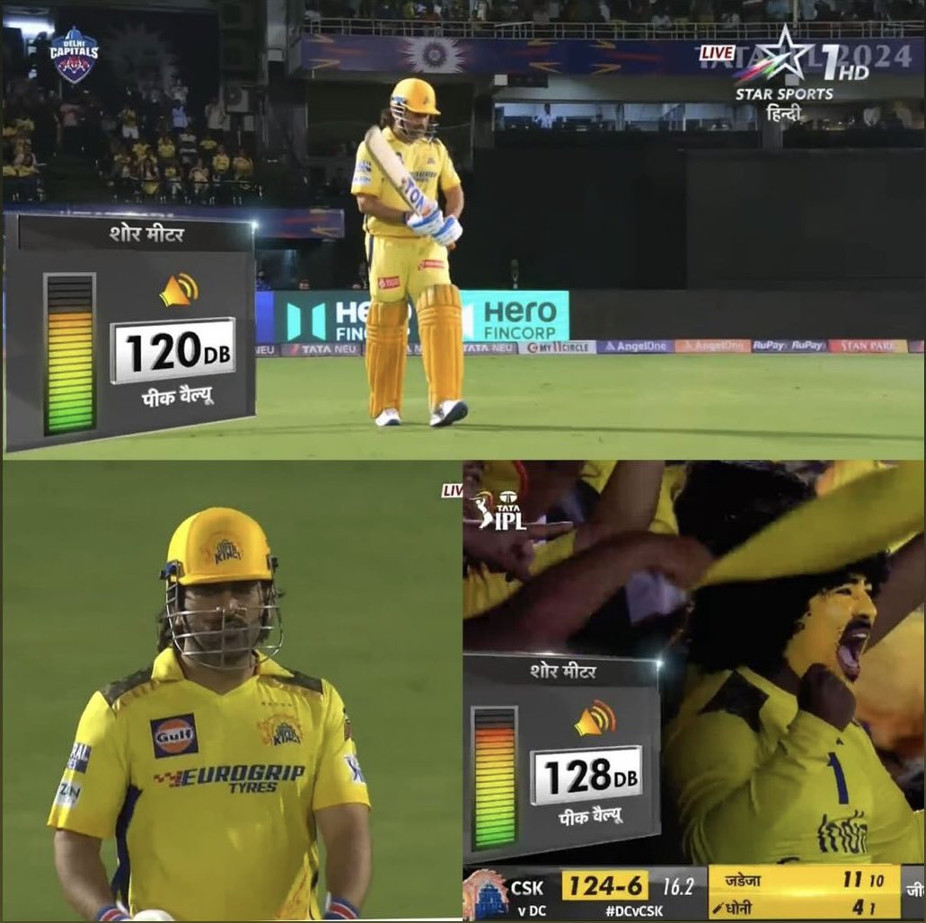 The yellow army- CSK's spiritually elevated fan base. 🤣 If they win, same reaction. If they lose, same reaction. CSK knows only joy! Following the Bhagavadgita to the T 😅 #CSKvsDC #DCvCSK #Captaincy #MSDhoni