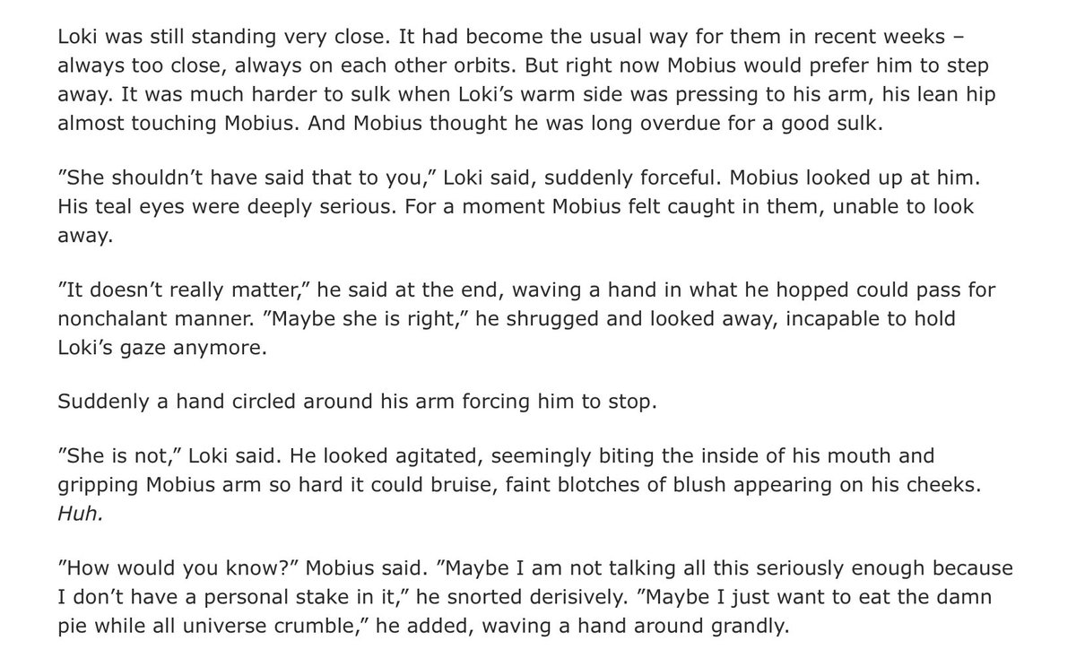 rumblebeeart's tweet image. archiveofourown.org/works/54379429…
Posted the forth chapter to my #lokius fic! After a few centuries and 40k words they finally kiss! Lots of other things happens too