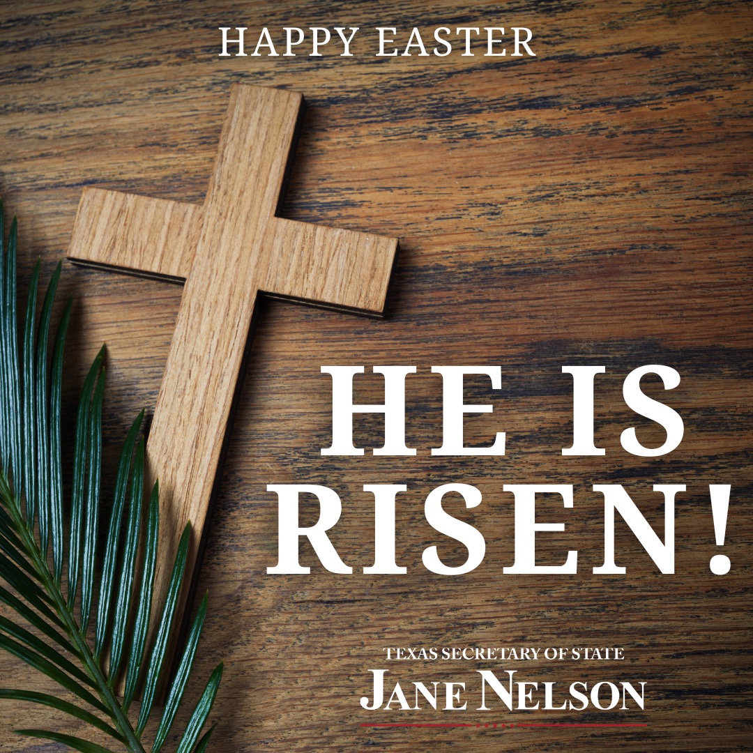 He is Risen! Happy Easter to all celebrating the resurrection today. May the miracle of Easter fill your heart with joy, peace, and the everlasting promise of His love.