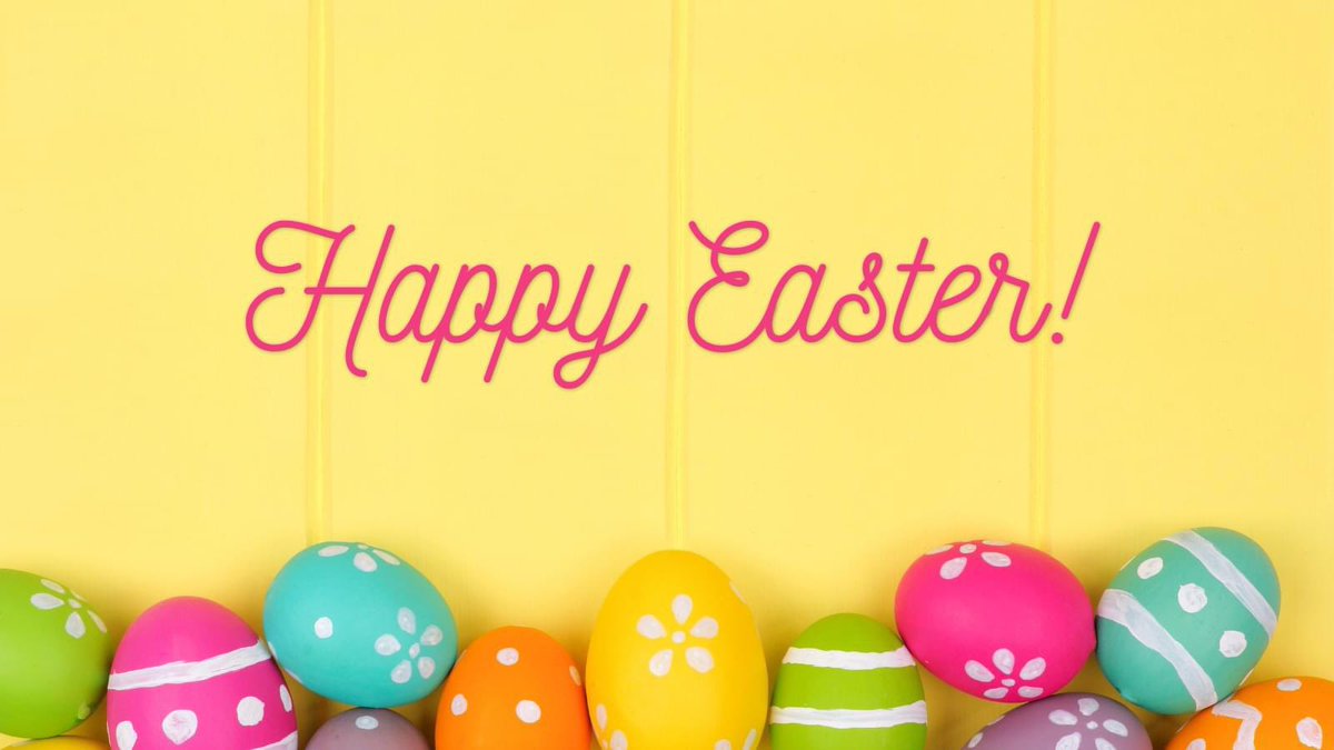 Happy Easter to you and your loved ones! 🐰