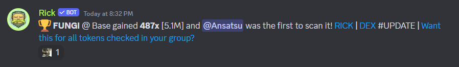 persistencedao's tweet photo. We don't sleep on easter 🐰
Casual >500x cook on $FUNGI https://t.co/3iTV39QuQU