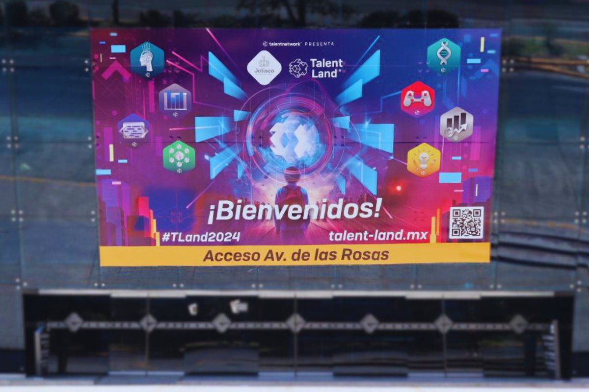 CriptoTendencia's tweet image. 🚀 Talent Land Jalisco 2024: Acontecerá en Guadalajara, ofreciendo escenarios de Blockchain, Inteligencia Artificial, Inversiones, y más, desde mañana hasta el jueves.

📲 Cobertura de CriptoTendencia: El equipo estará presente para brindar los momentos más destacados. 

👉 Sigue…