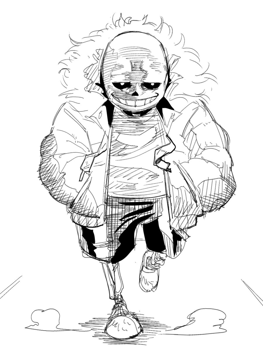 Void_Dot_Exe's tweet photo. HOLY FUCKING SHIT IS THAT SANS UNDERTALE ART IN THE YEAR OF OUR LORD 2024?? WHO DREW THIS?? 🤯🤯🤯💀💀💀 https://t.co/kXuk2nRAXv