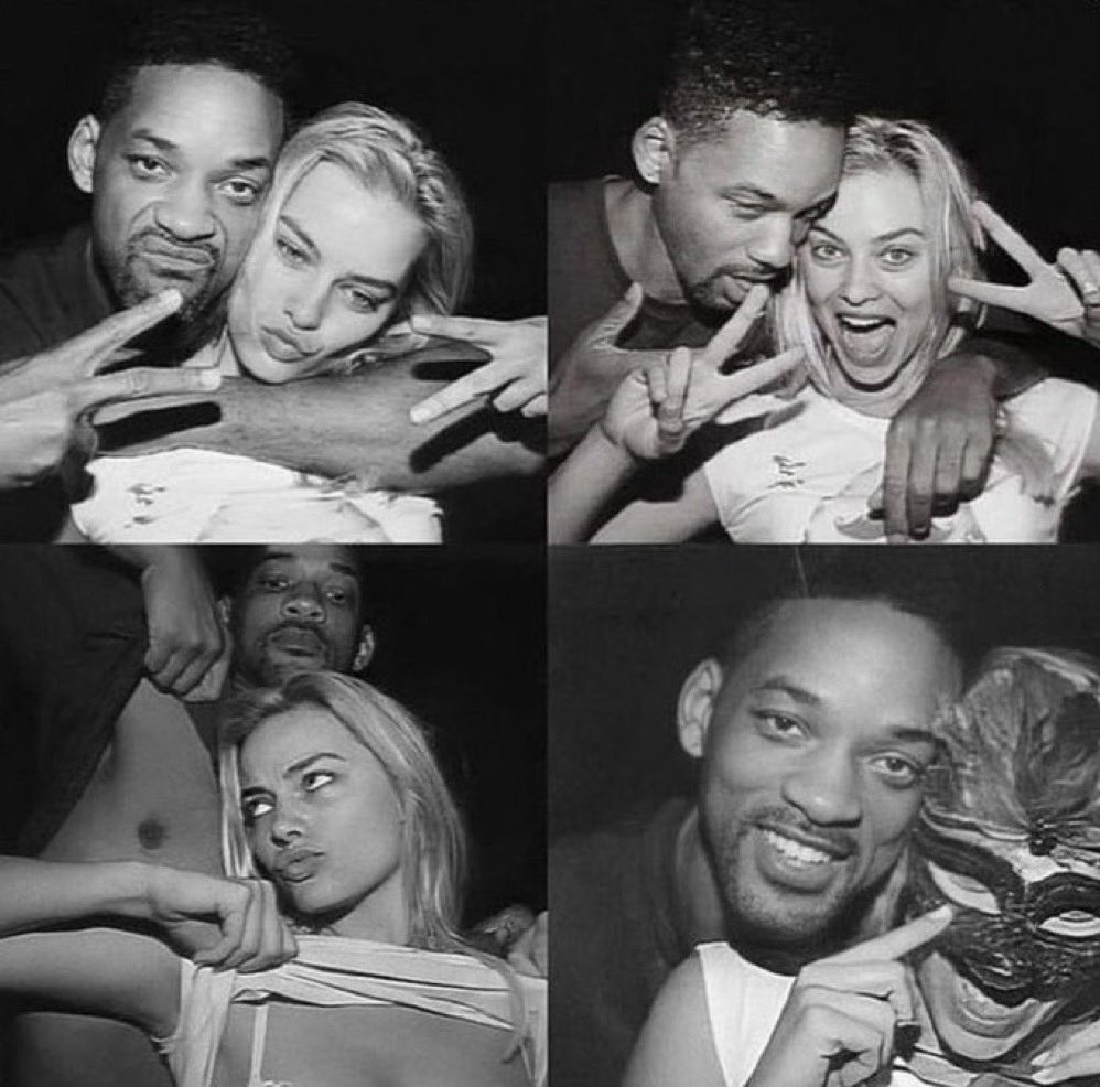 nothing will ever come close to will smith fumbling margot robbie