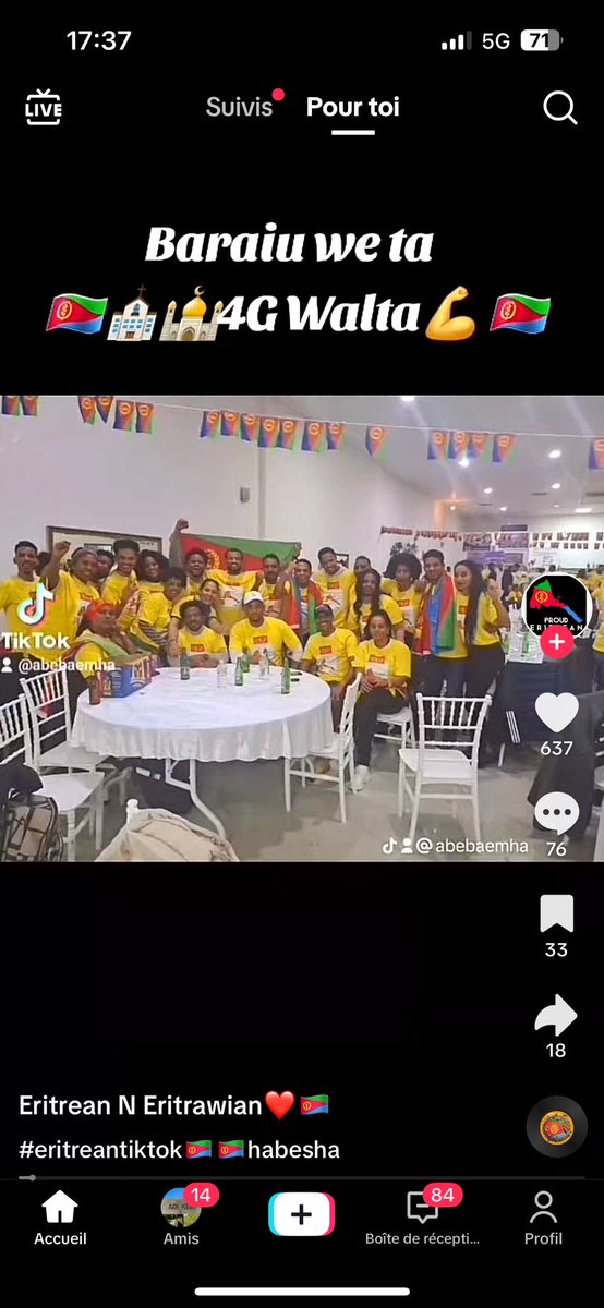 merihwegihu's tweet photo. #Eritrean_Justice_Seekers #BlueRevolution 
Dans la communauté de Gerlafingen à Soleure (Switzerland ), les partisans du dictateur érythréen Isayas Afewerki ont célébré une fête le dimanche propaganda . Sur les flux sur TikTok, on pouvait voir comment les visiteurs ont des drapeaux du régime, et des discours favorables au dictateur sont prononcés. @alain_berset @20minutesOnline @Policevaudoise @PoliceValais @PoliceBerne @lenouvelliste @RadioTeleSuisse @SEMIGRATION @SchranerBurgen1 @ParmelinG @SamsonYemane @statsuisse @Lematinch @24heuresch