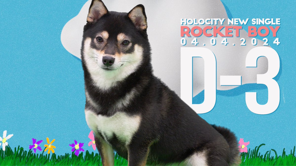 holocity1's tweet photo. Holocity’s new single ‘Rocket boy’
Release countdown🥳
D-3 to 04.04.2024
.
.
#holocity #pop #music #kpop #공연 #서울 #seoul #음악 #korea #band #홀로시티 #dog https://t.co/q2TdltEPks