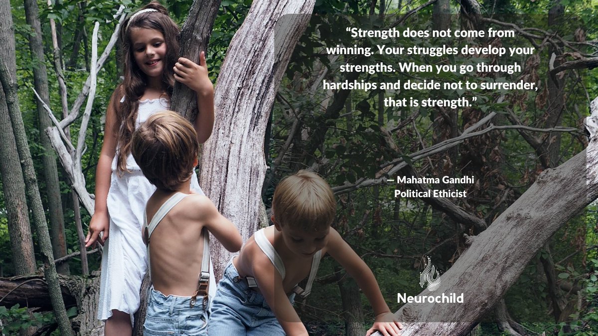 Those with ADHD brains work twice as hard as everyone else just to maintain a level of normalcy, so they know what it means to persevere. 

#neurochild  #neuro  #child  #ancestors  #biologicallife  #logic  #empathy  #kindness  #learning  #sensory  #socialconnection  #workethic