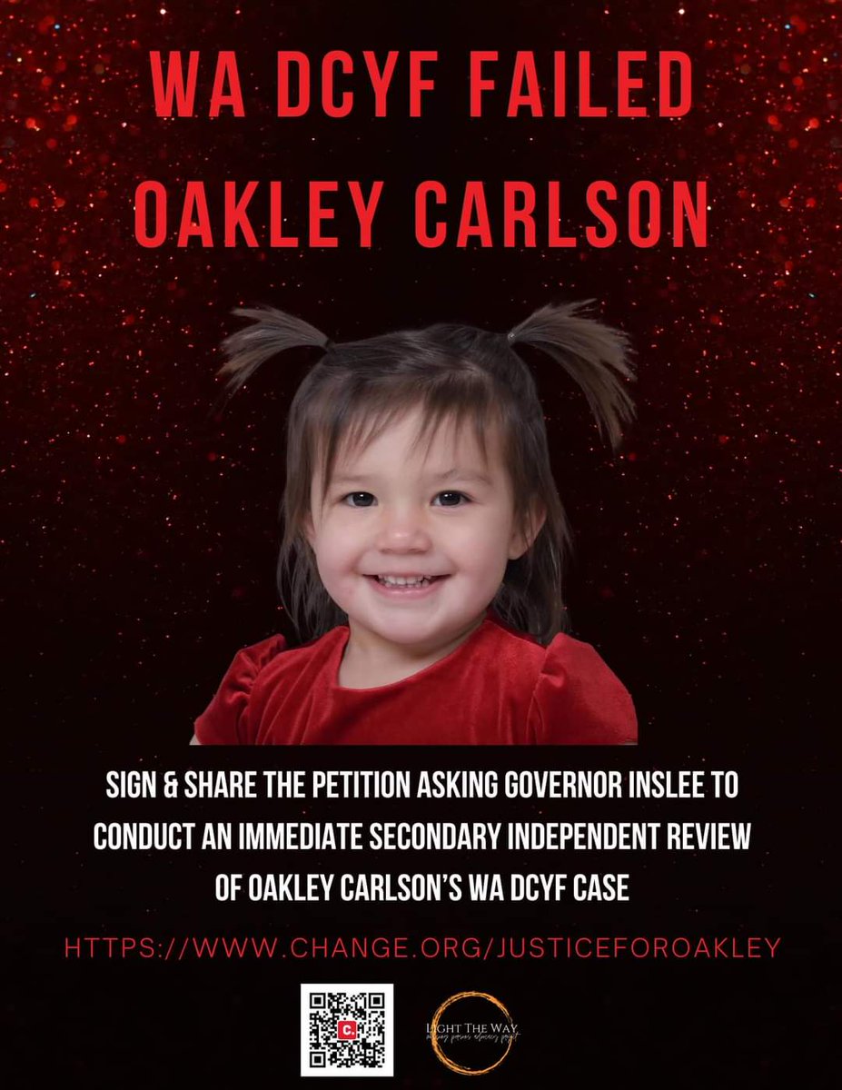 @GovInslee #JusticeForOakley #OakleyCarlson 🎀