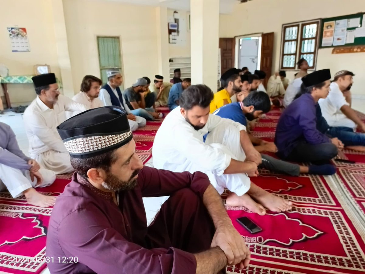AMJ_Liberia's tweet photo. Jalsa Masih-e-Maud as Day at Baitul Mujeeb Mosque Monrovia | 2024
#ahmadiyya_liberia 
#ThePromisedMessiahDay https://t.co/GE7hEz6hPU