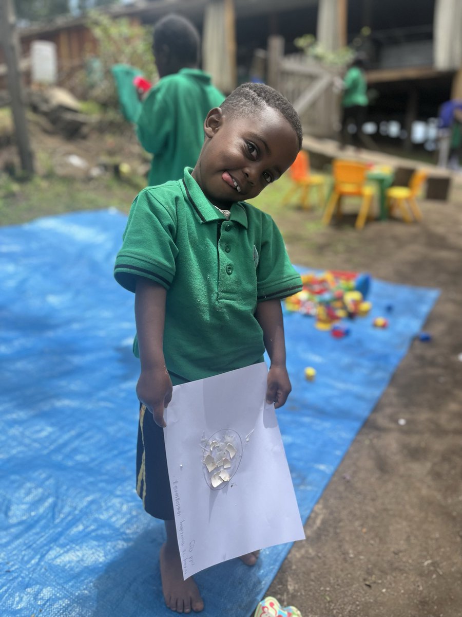 kyaningacdc's tweet photo. 🐣🌸 Wishing everyone who celebrates a joyous Easter from Kyaninga Inclusive Model School and their ‘odd eggs’ (crafted from eggshells and glue!). May your day be filled with love and laughter! 🥚💐
#HappyEaster #EggArt #InclusiveCreativity #EasterJoy #KyaningaSchool #EasterFun https://t.co/AijsdeXtu4