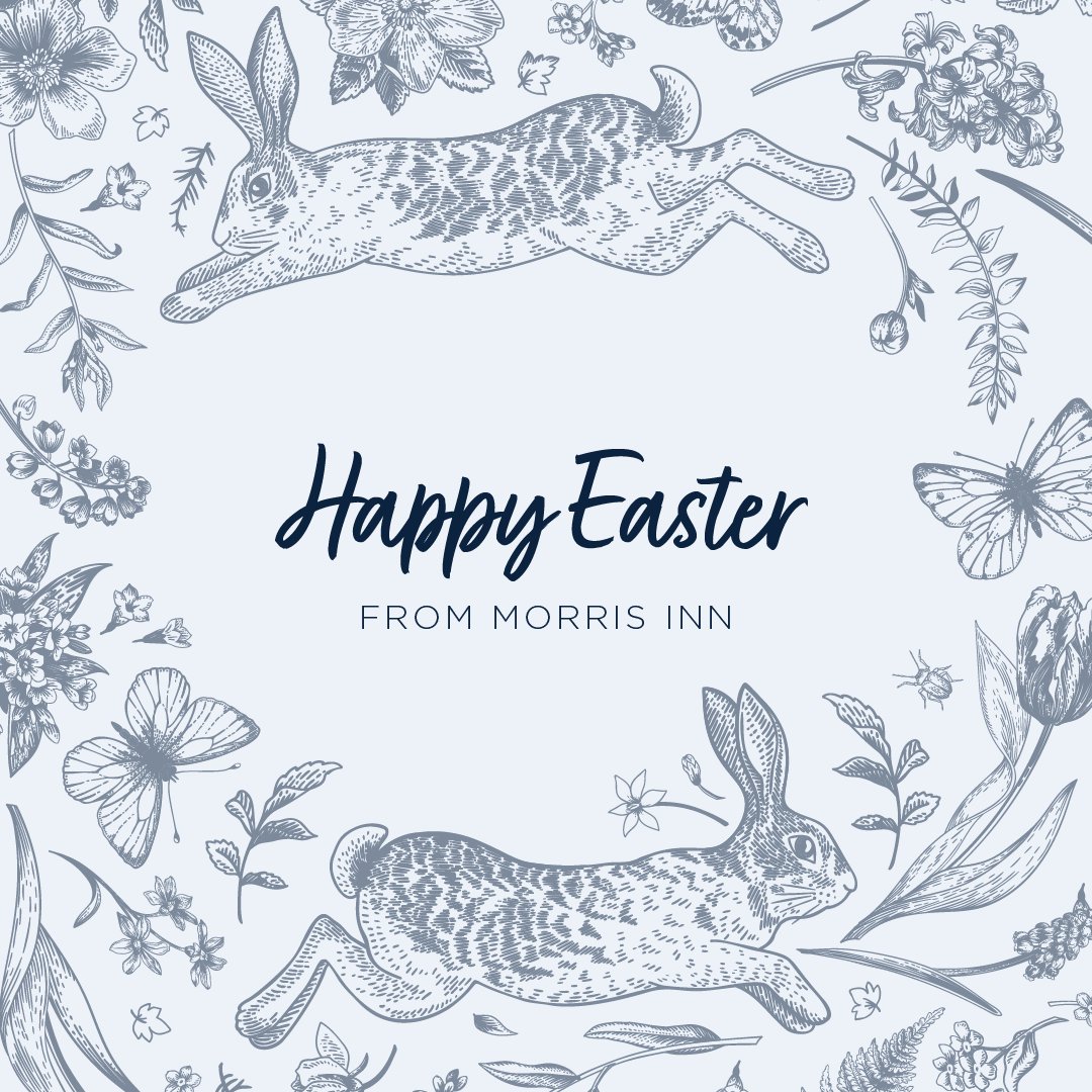 Morris Inn wishes everyone a very Happy Easter!
