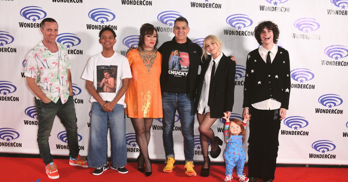 Chucky and his fellow cast members and director visited WonderCon to discuss the mayhem that took place in the first half of season 3 and to chat about what’s to come for part 2! 📸 A. Ortega © 2024 SDCC