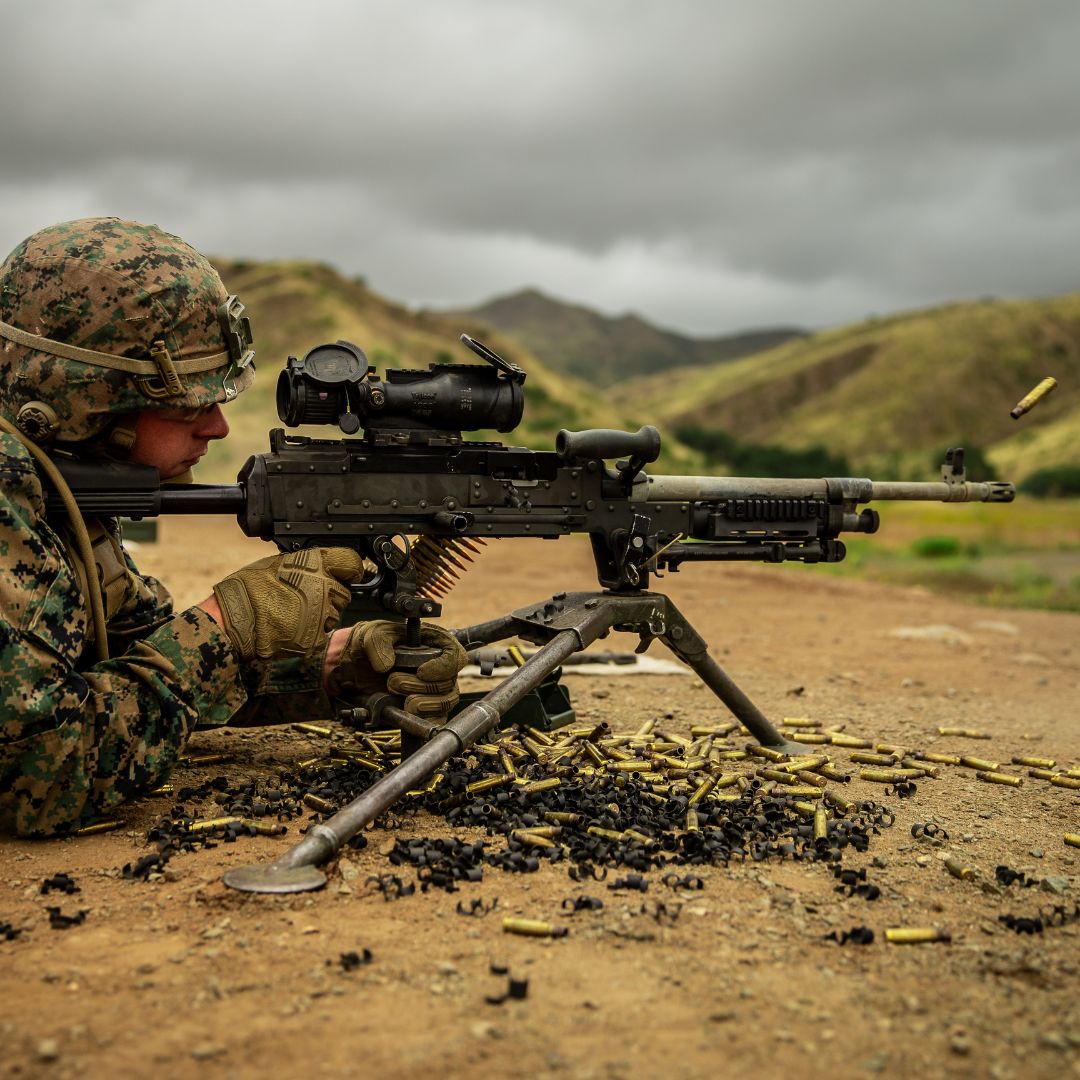 MCA_Marines's tweet photo. Happy 0331 Day to our fierce Machine Gunners! Your dedication and firepower make us proud. Stay strong, Marines! 

#Infantry #MachineGunner #0331 #0331day #03month #MarineCorpsAssociation #MCA #SemperFi #USMC #Oorah https://t.co/MBpKkU8Oi6
