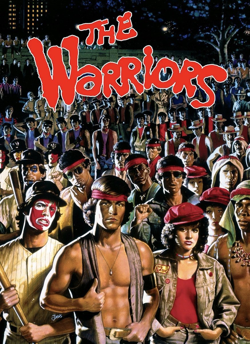 The Warriors (1979) is an all time fave.

#NowWatching #SundayCinema 🍿