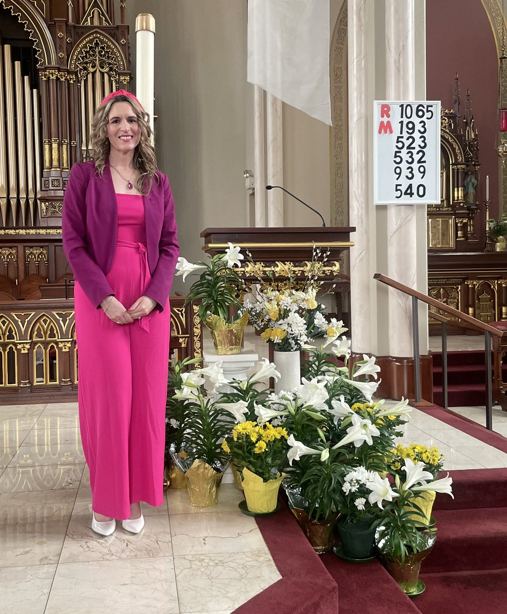 VAlonsoWeather's tweet photo. This is the day the Lord has made. Let us rejoice and be glad! (Psalm 118: 24) Happy Easter 2024!!! 🐇🥚🐣🙏 #EasterSunday #Easter #happyeaster🐰#easterpeeps #easterbunny #peeps #eastermass #easter2024🐇🐣✝️🌺♥️ https://t.co/t2vREfphKC