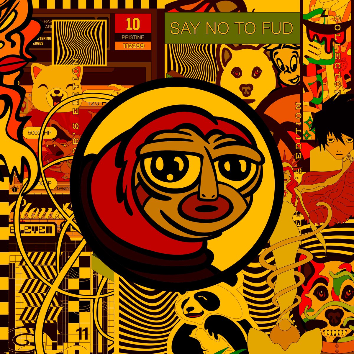 $SLERF looks good along with my other artworks, will make something new and culturally relevant next time ✨