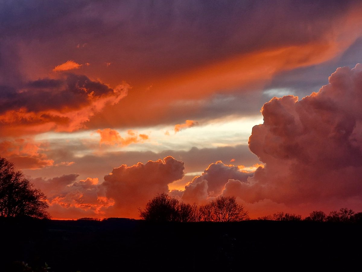 Superbe  le ciel ce soir.