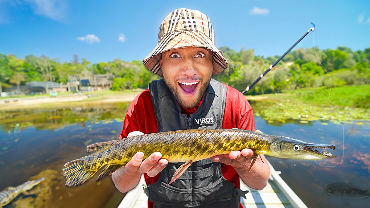 Antes x Depois - O que acharam?
thumbnail que fiz de um vídeo pescando!