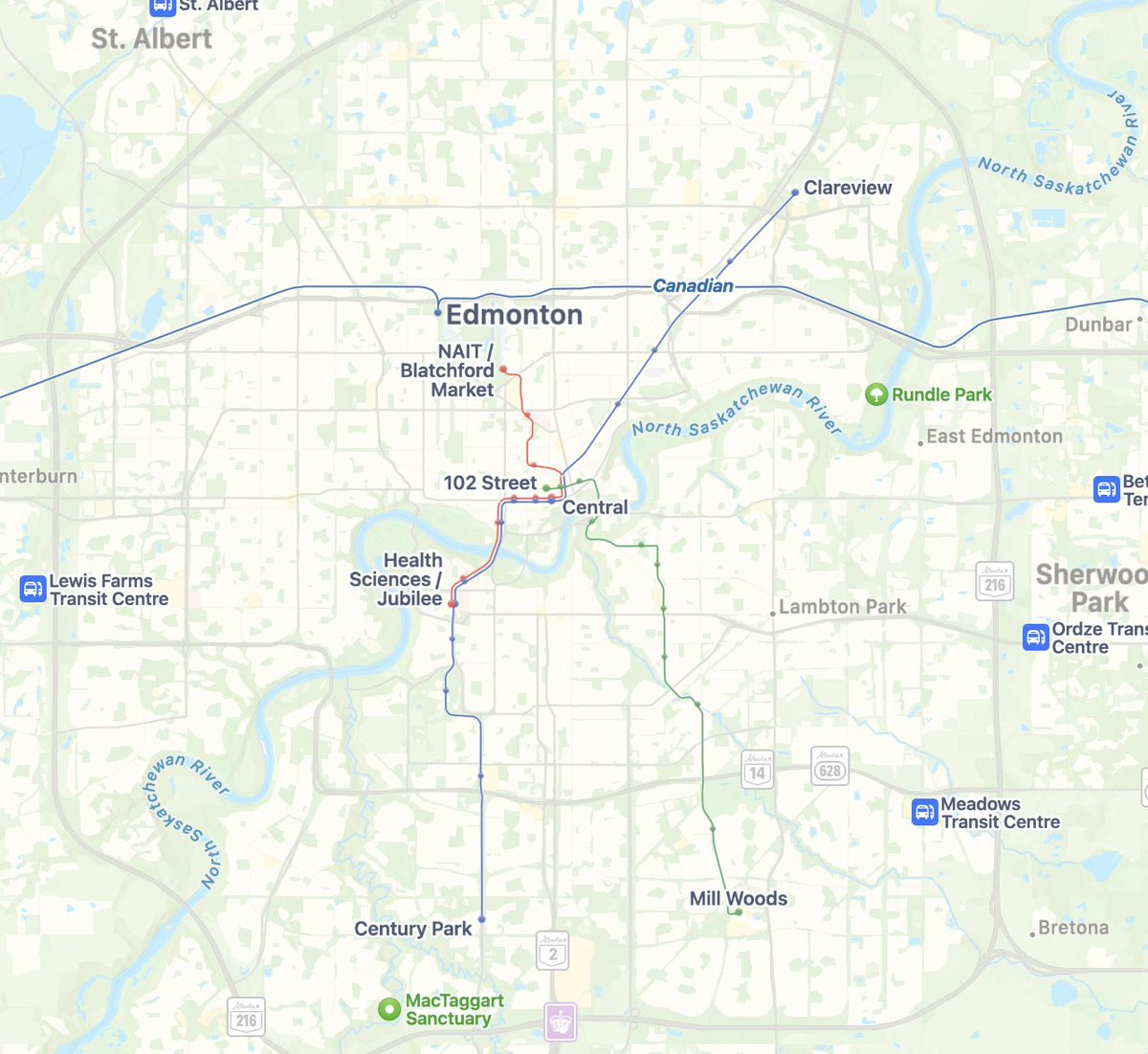 OhUrbanity's tweet photo. Apple Maps versus Google Maps https://t.co/LjsIdNs8dl