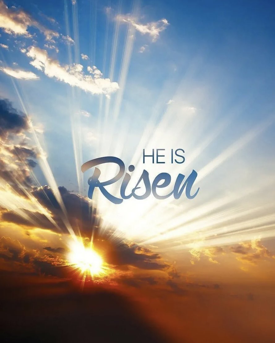 Happy Easter! Thank you Lord for sending your son Jesus to die on the cross for my sins. Thank you for his resurrection so I too can be raised up along with those who believe in you as well! I praise your name Lord, in Jesus name Amen 🙏🏽