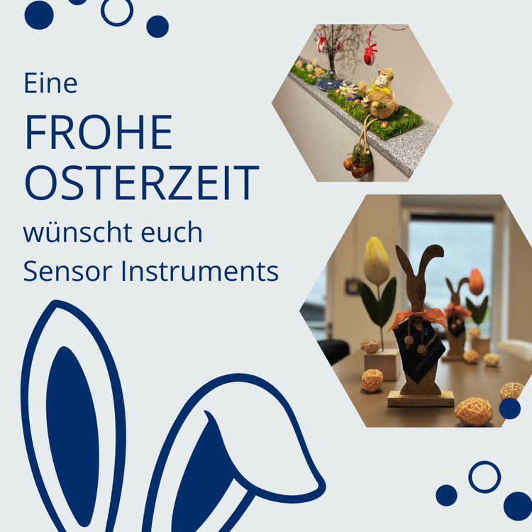SI_Germany's tweet photo. Frohe Ostern🐣🌷🌼🐇

#froheostern #happyeaster #bunny #spring #ostereier #sensorinstruments https://t.co/TXUGPCqDJs