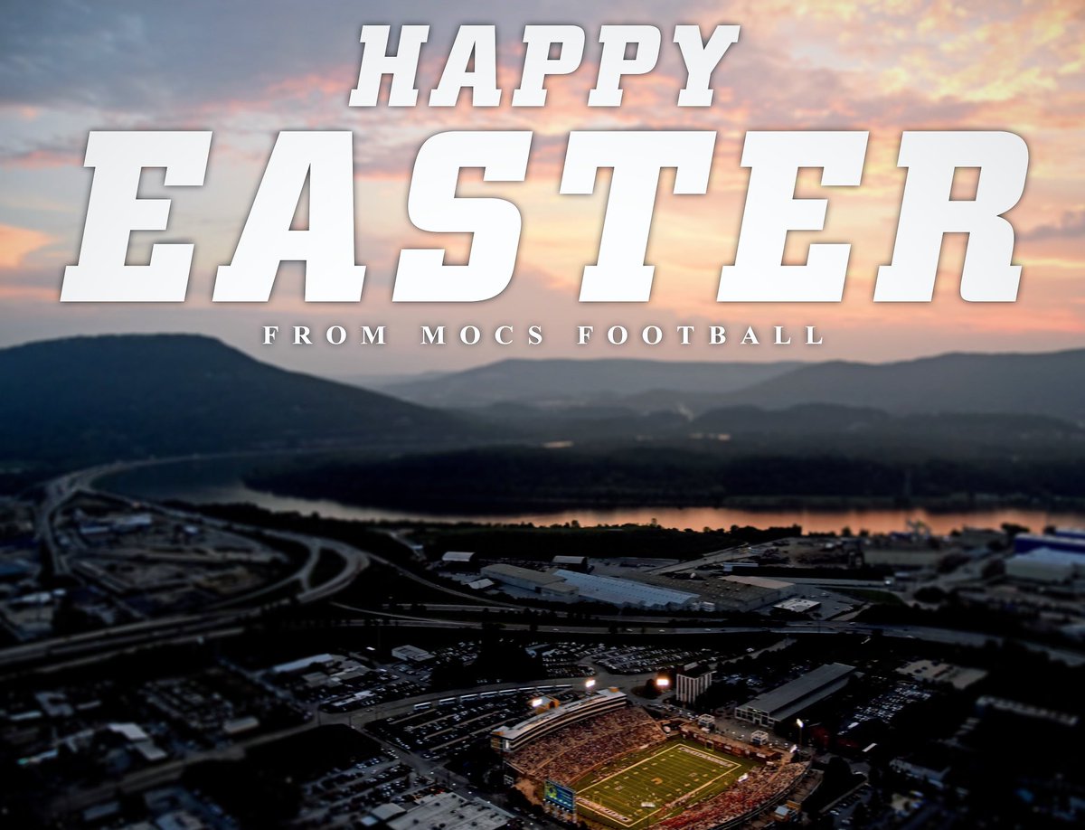 From our family, to yours. Happy Easter 🤍 #GoMocsFB x #Easter2024