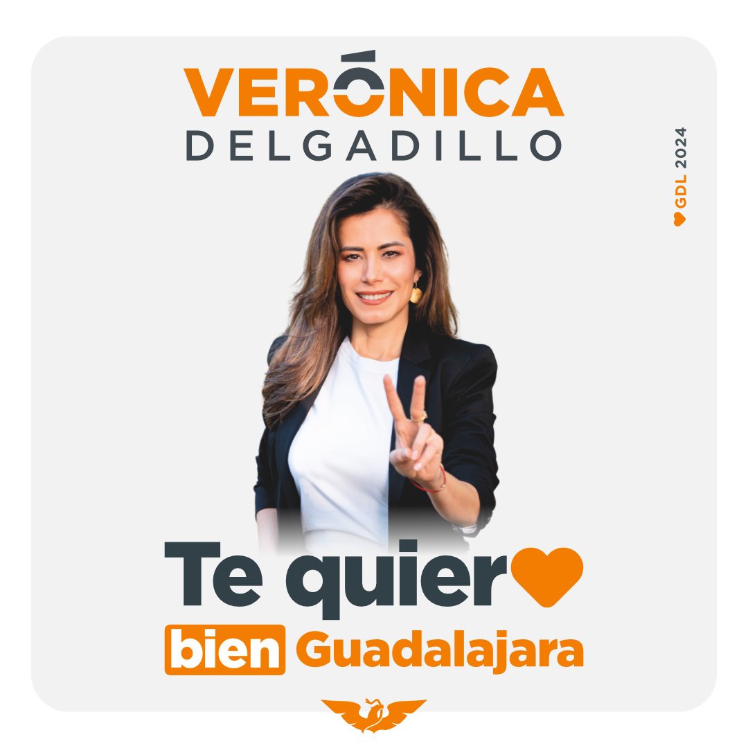 ¡Quihubo! ✌️ Soy Verónica Delgadillo y estoy preparada para ser Presidenta de Guadalajara. Sé lo que hemos hecho bien, qué podemos hacer mejor y cómo enfrentar los nuevos retos de nuestra ciudad.